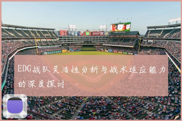 EDG战队灵活性分析与战术适应能力的深度探讨